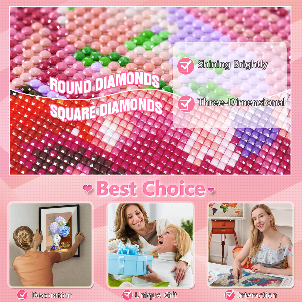 unframe  5D Diamond Mosaic Orc - Orchid Phalaenopsis recensie en prijs
