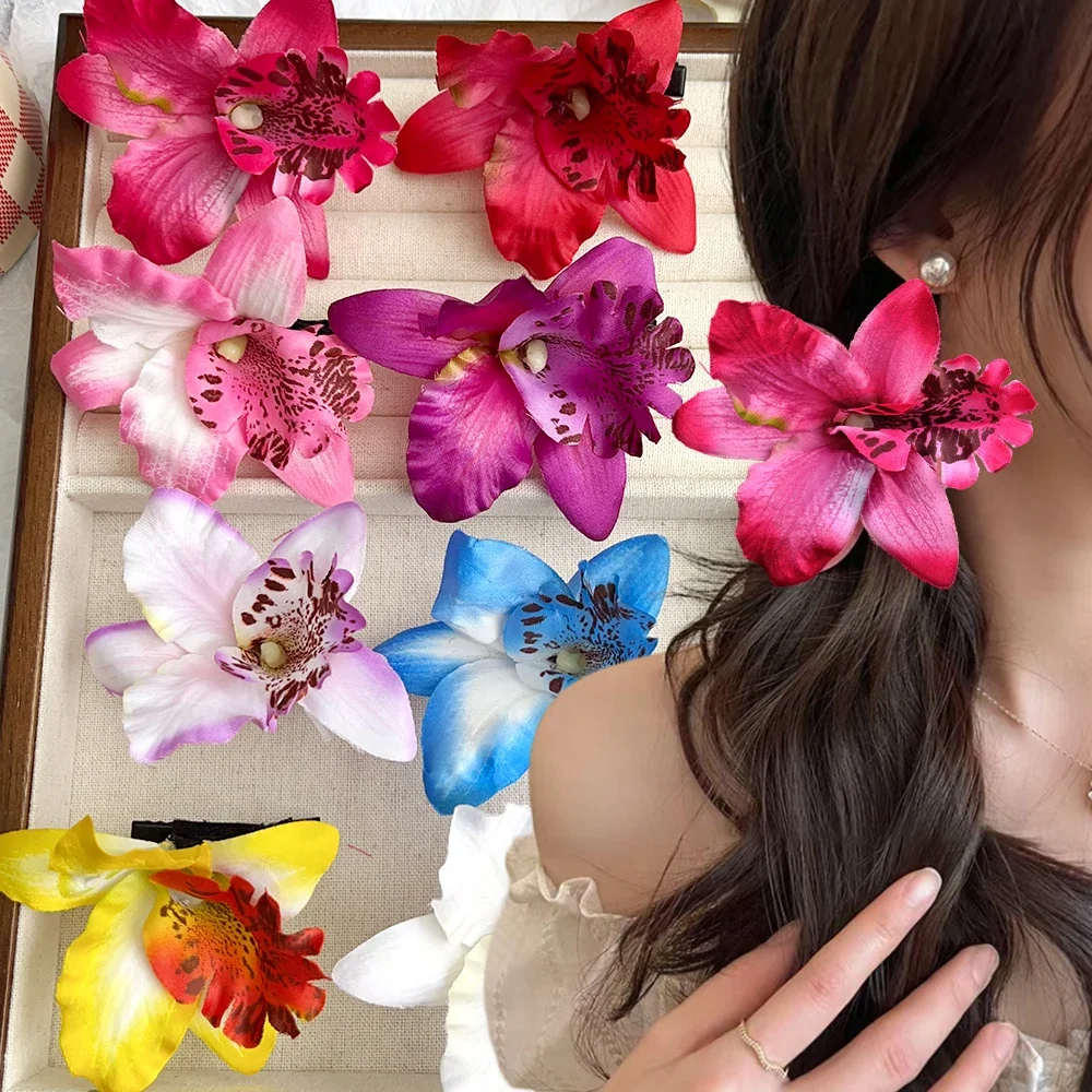 Orchid Flower Hairpin Hair Cli - Orchid Phalaenopsis recensie en prijs