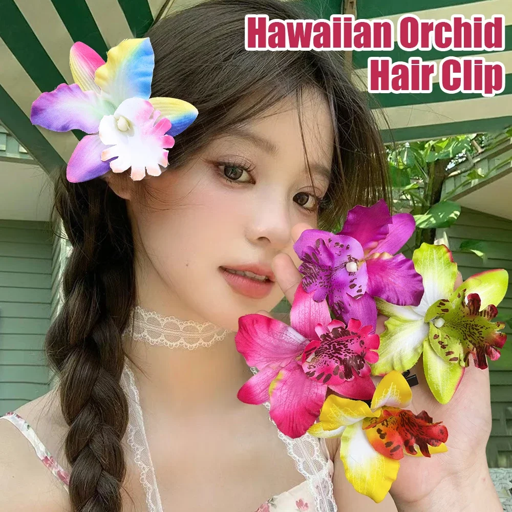 Orchid Flower Hairpin Hair Cli - Orchid Phalaenopsis recensie en prijs