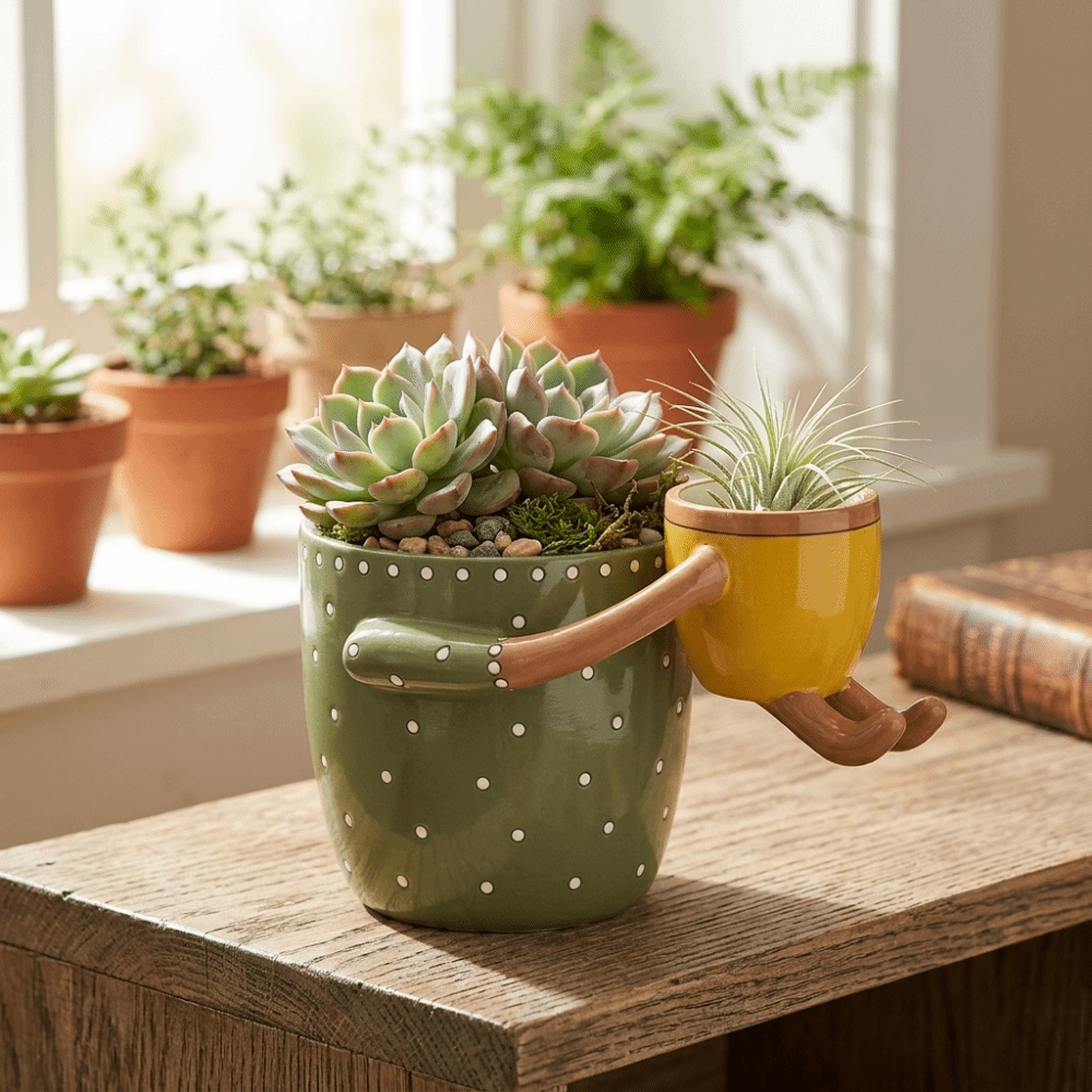 Resin Parent-child Flowerpot F - Plant Parent Pot recensie en prijs