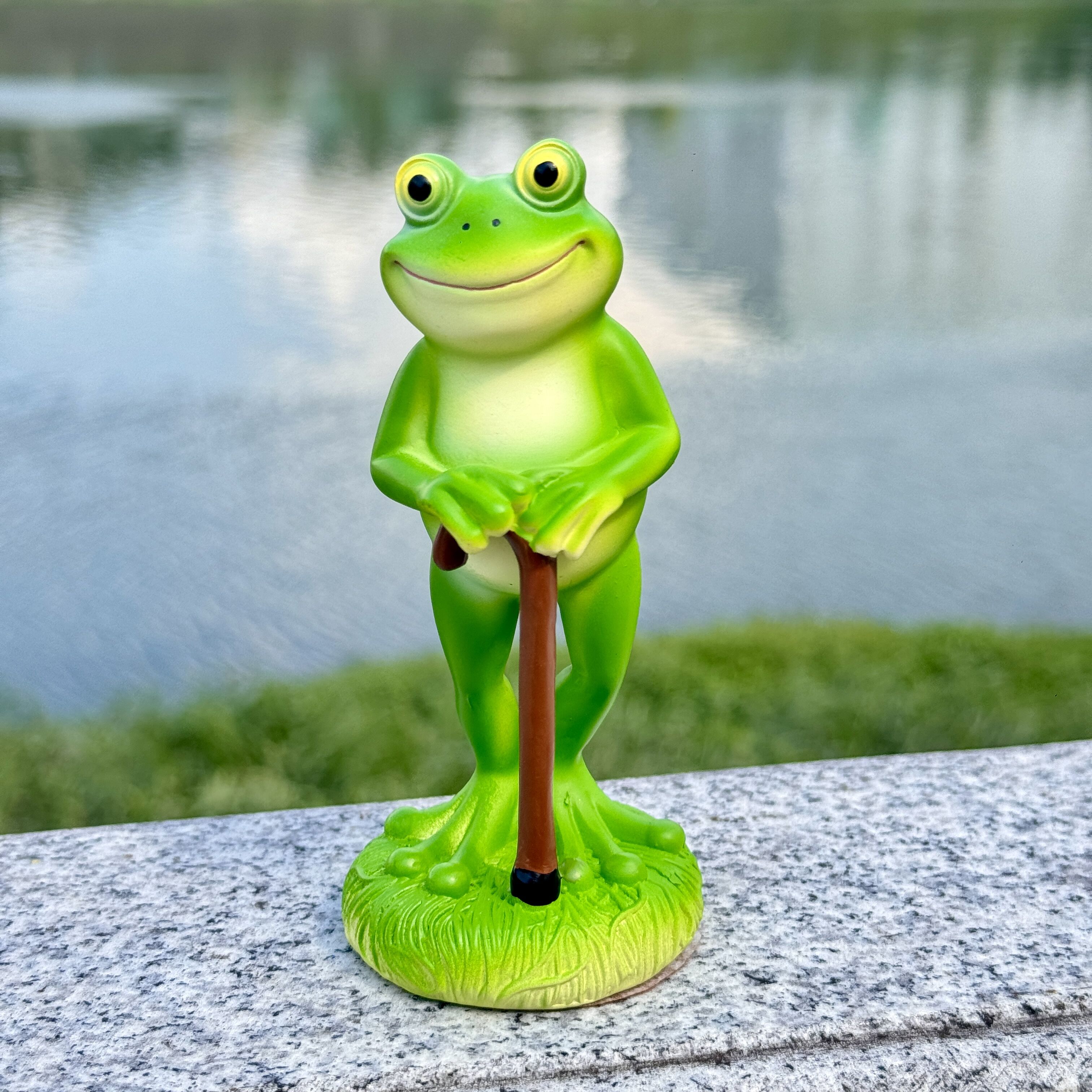 1Pc Charming Green Frog Garden - Plant Parent Pot recensie en prijs