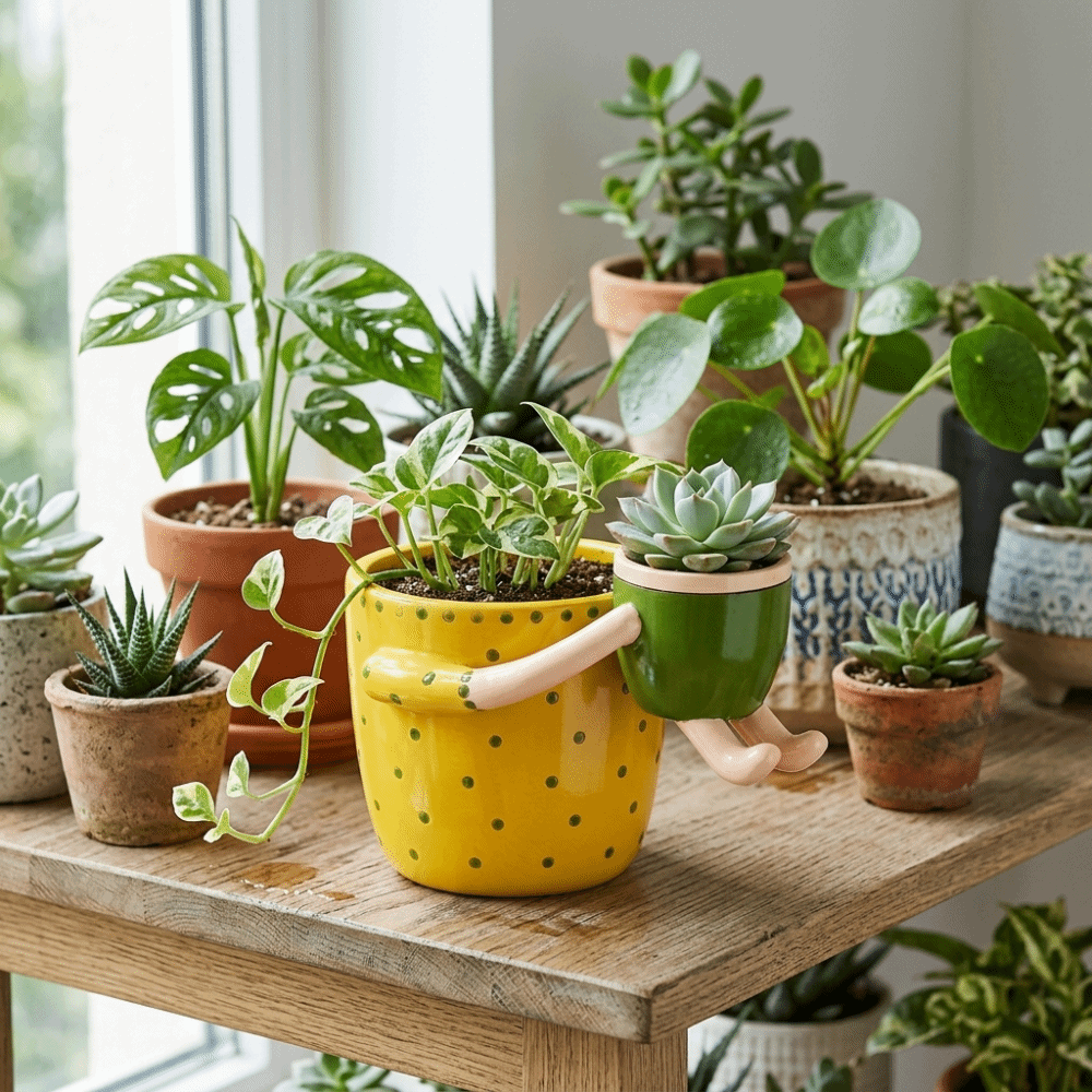 Resin Parent-child Flowerpot F - Plant Parent Pot recensie en prijs