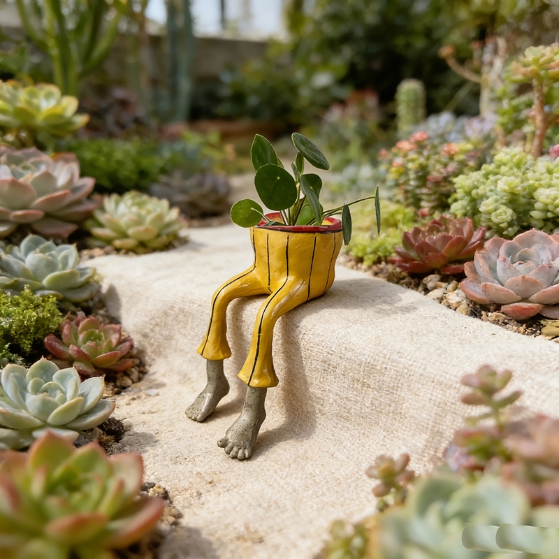 Whimsical Resin Leggy Planter  - Plant Parent Pot recensie en prijs