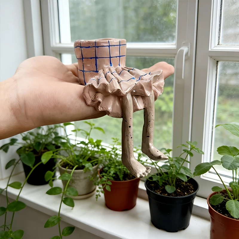 Whimsical Resin Leggy Planter  - Plant Parent Pot recensie en prijs