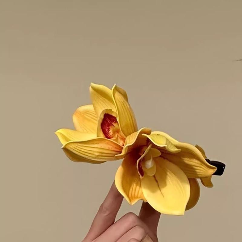 Large Orchid Flower Hair Claw  - Orchid Phalaenopsis recensie en prijs
